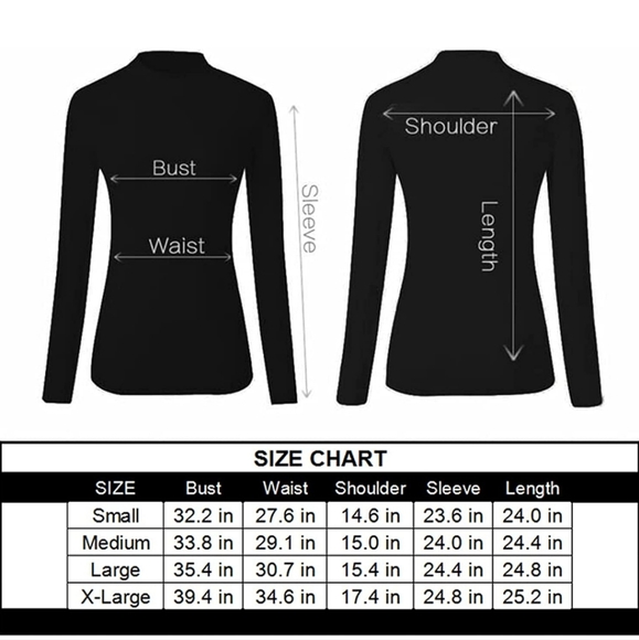 VIIOO Women's Basic Long Sleeve Mock Neck T-Shirt Solid Slim Half Turtleneck Cot - Picture 5 of 5